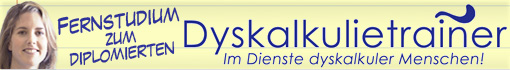 Fernstudium Dyskalkulietrainer